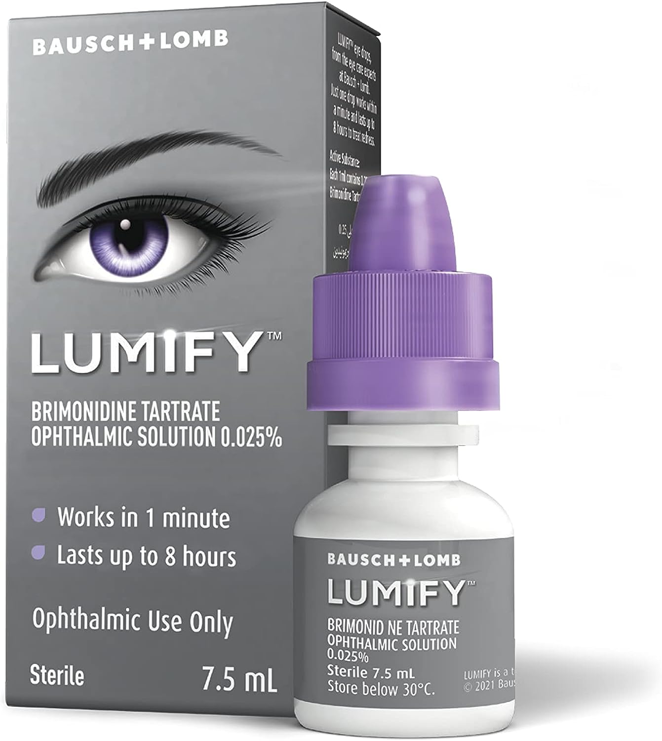 LUMIFY Redness Reliever Eye Drops 0.25 Ounce (7.5mL)