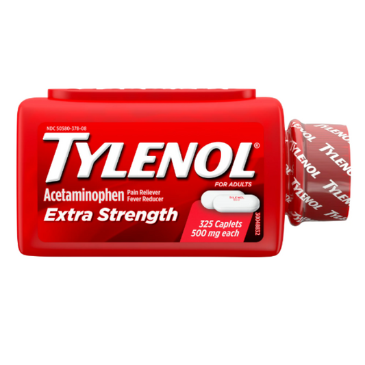 Tylenol Extra Strength Acetaminophen 500 mg, 325 Caplets