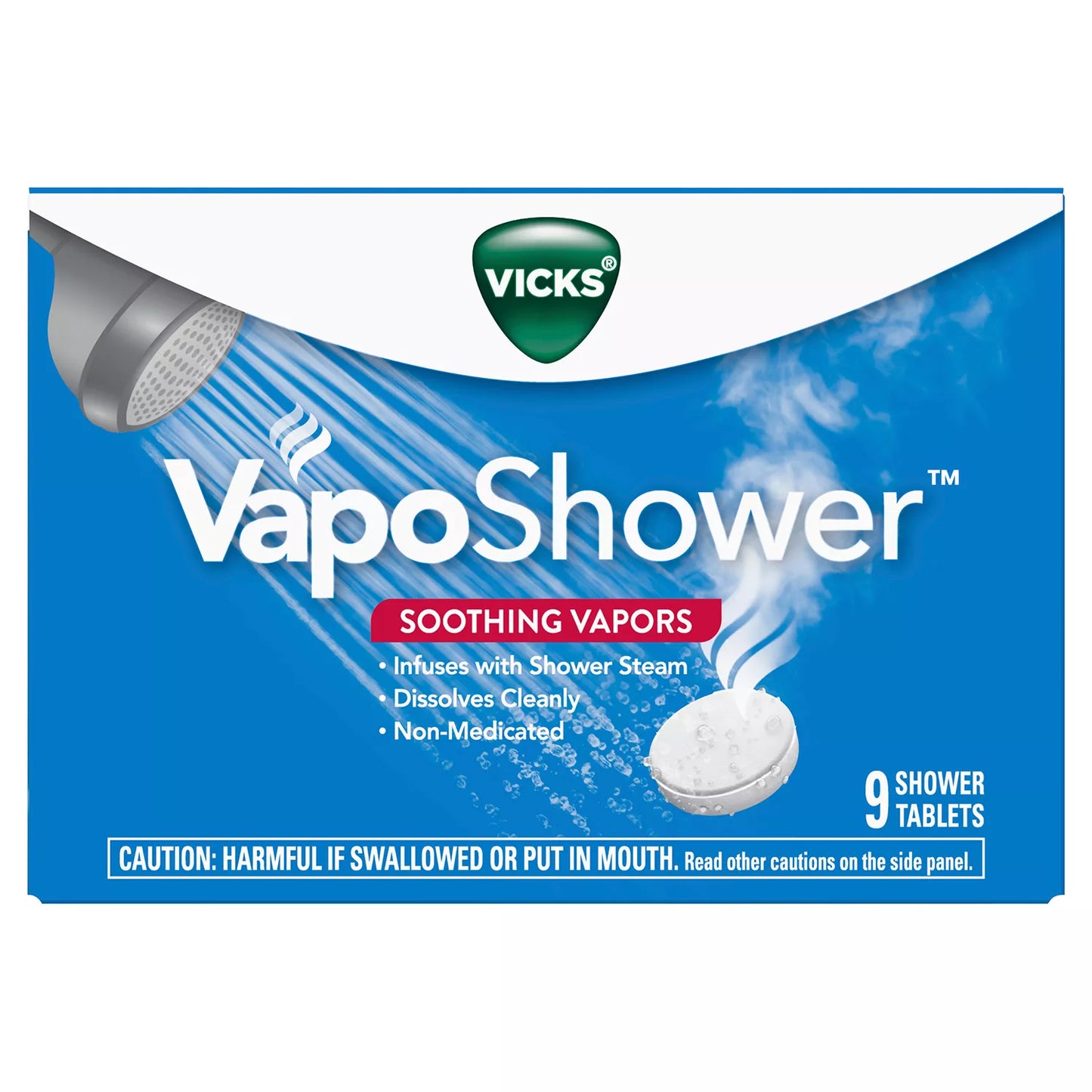 Vicks VapoShower, Shower Tablet, Shower Bomb, Aromatherapy Vapors (9 ct.)