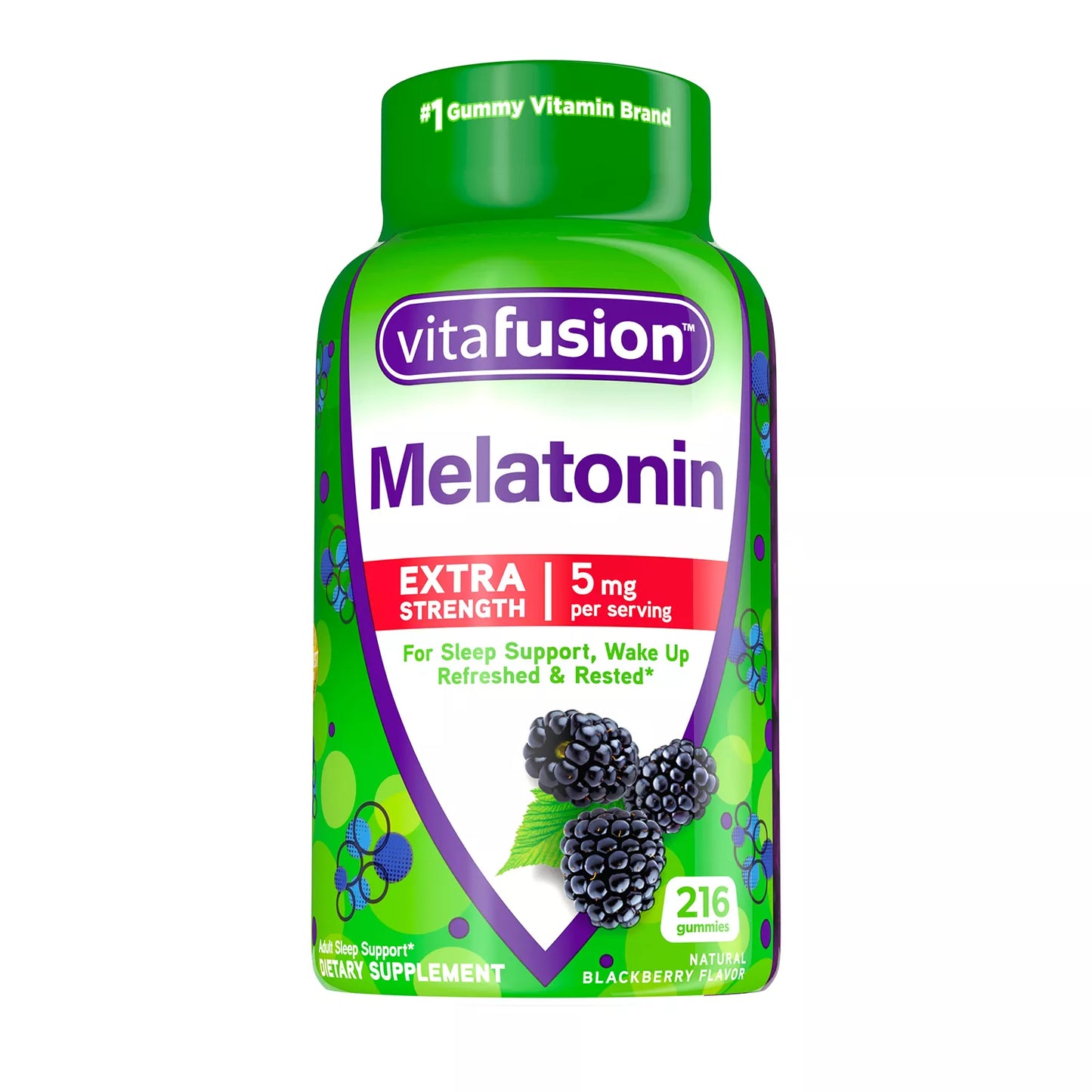 Vitafusion Extra Strength Melatonin Gummies, 5 mg (216 ct.)