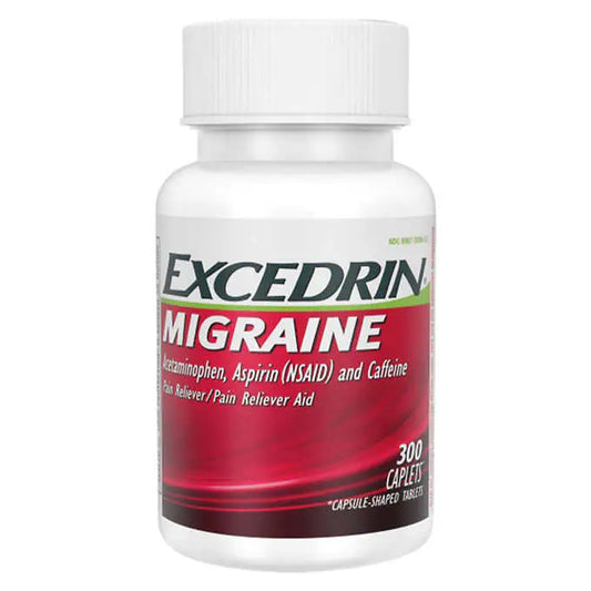 Excedrin Migraine for Migraine Relief, 300 Caplets