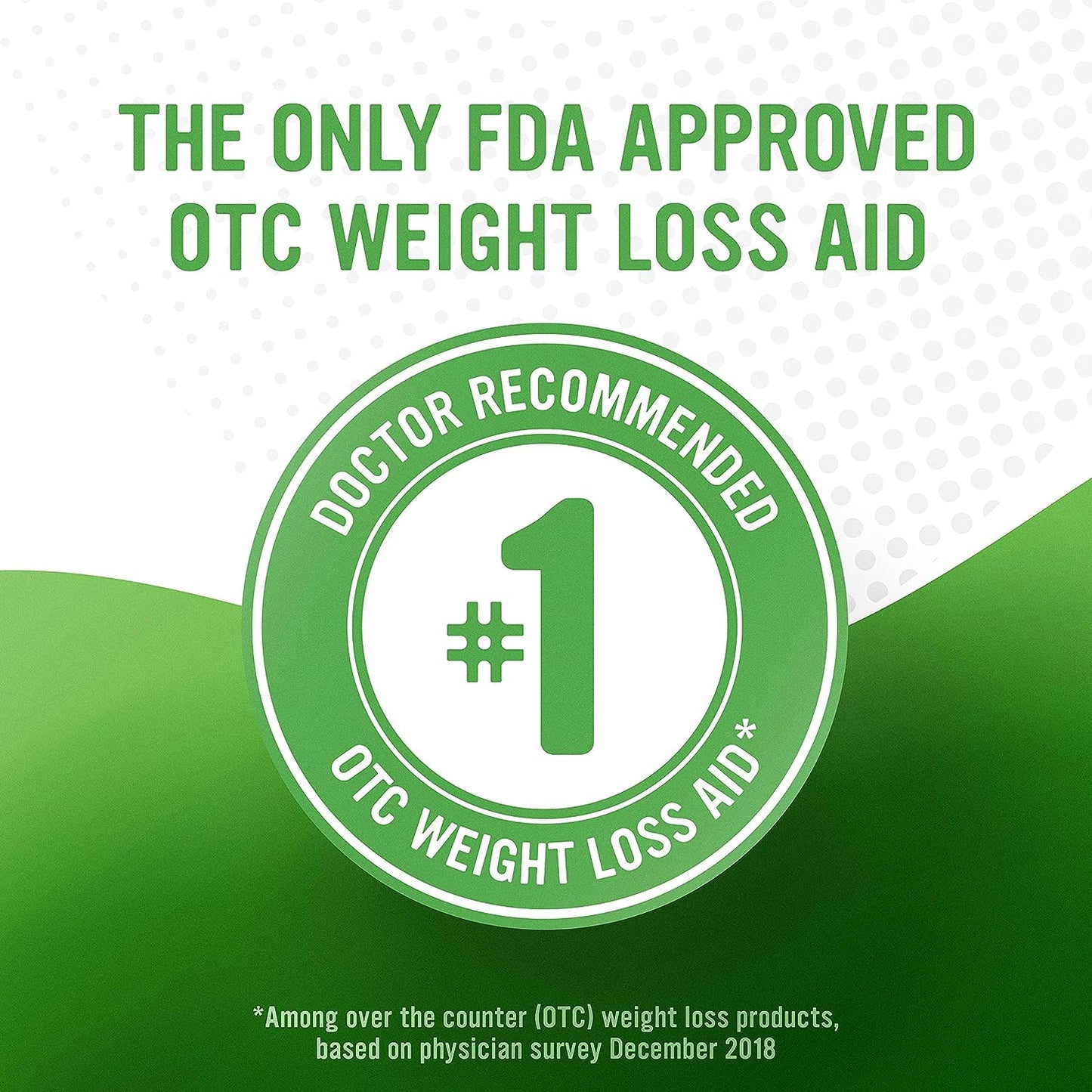 FDA APPROVED - alli Diet Weight Loss Supplement Orlistat Capsules, 60 mg (120 capsules)