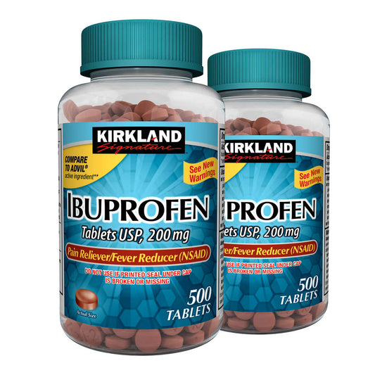Kirkland Signature Ibuprofen 200 mg 1000 Tablets