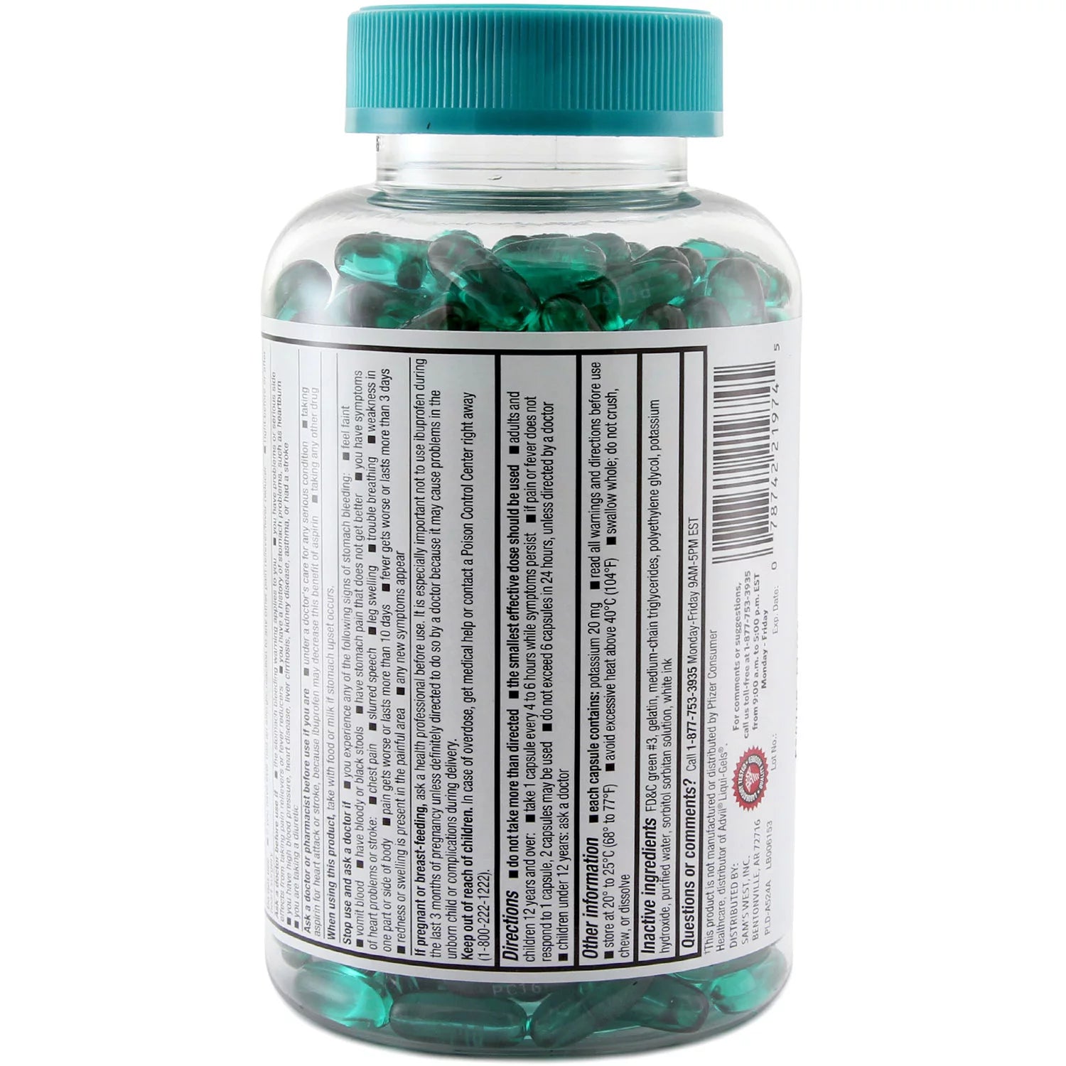 Member's Mark Ibuprofen Softgels, 200mg (400 ct.) – Emmanta