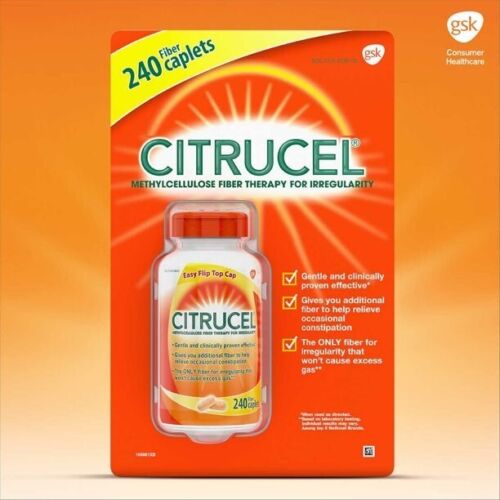 Citrucel with SmartFiber Methylcellulose Fiber Therapy Caplets (240 ct.)