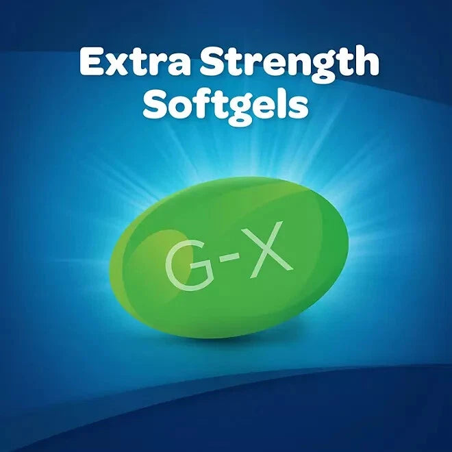 Gas-X Extra Strength Gas Relief Soft Gels, Simethicone 125 mg, 120 ct. EXP 2028