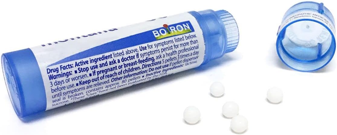 Boiron Sticta Pulmonaria 200Ck Md  for Nasal Congestion with Sinus Pain 80 Pellets