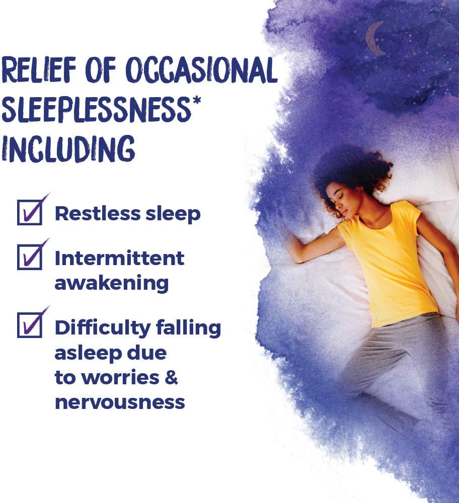 Boiron Sleepcalm Tablets, Homeopathic Sleep Aid, Calm Restless 120 Count