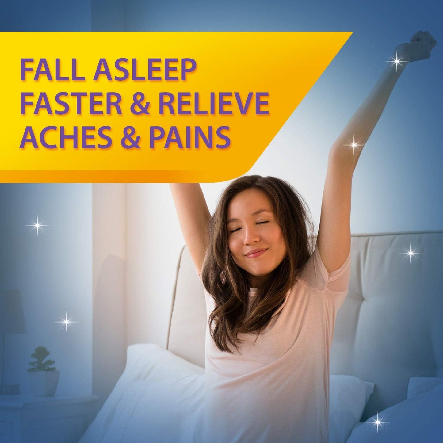 Unisom PM Pain Nighttime Sleep-aid + Pain Reliever, Acetaminophen & Diphenhydramine HCI, 30 Caplets, 50mg