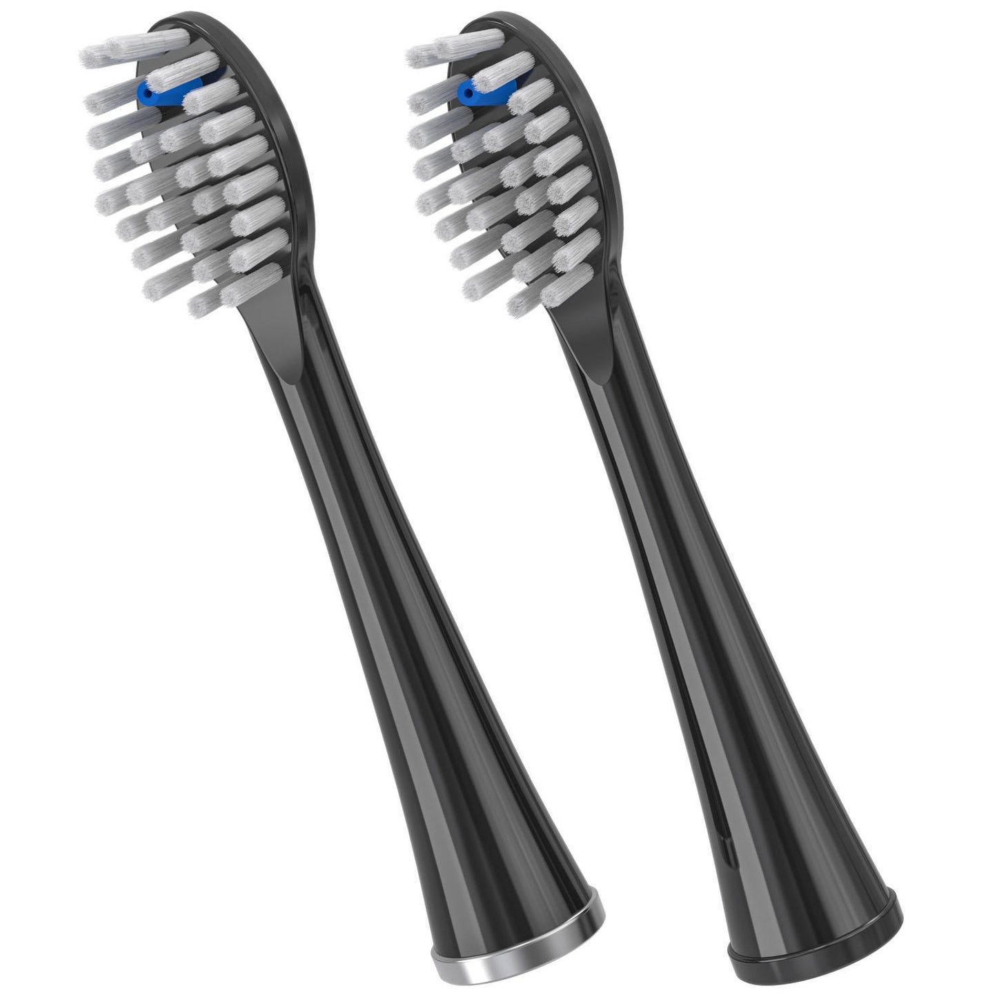 Waterpik Sonic-Fusion Full-Size Replacement Flossing Toothbrush Heads,Black (6 pk)
