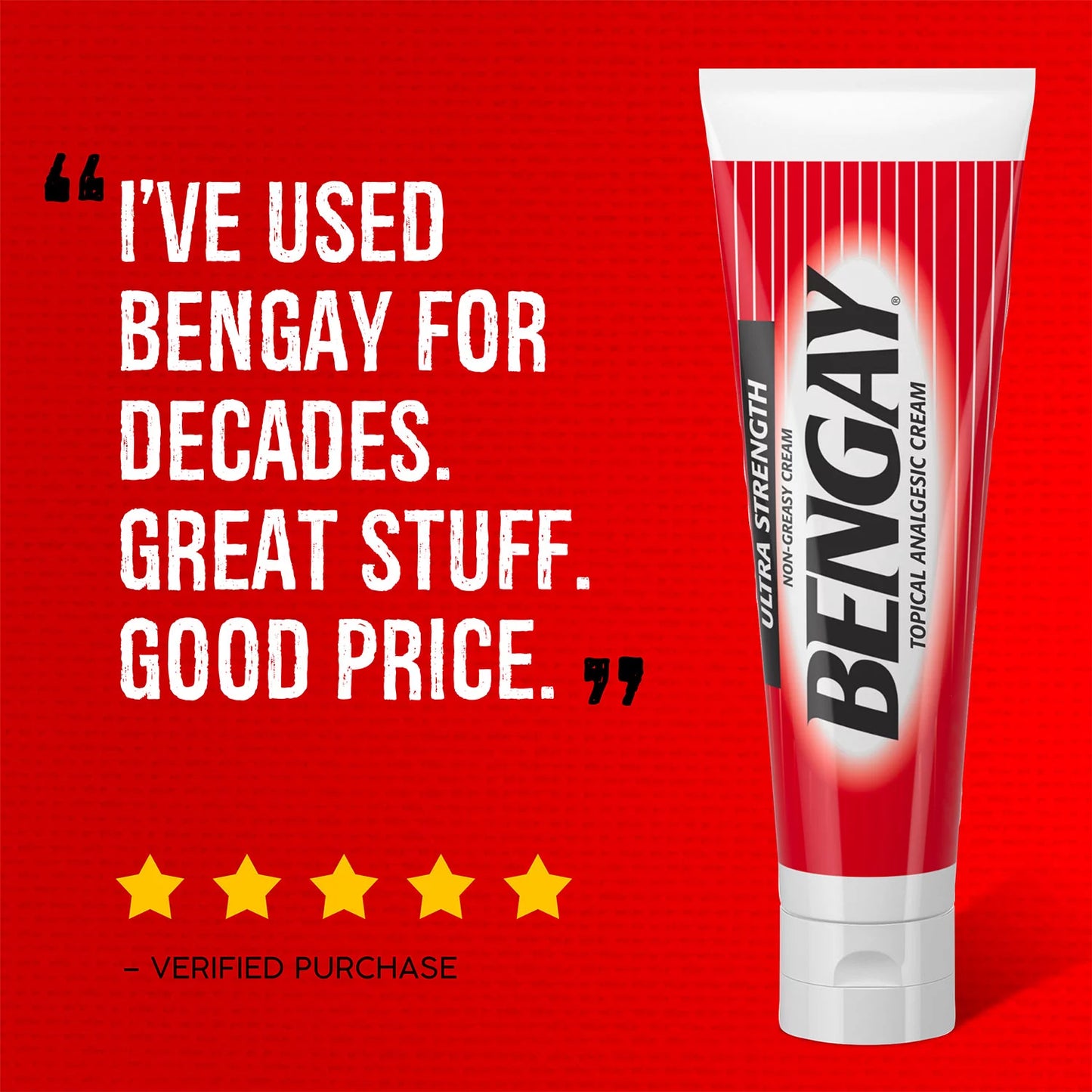 Bengay Ultra Strength Pain Relieving Cream (4 oz., 2 ct.)