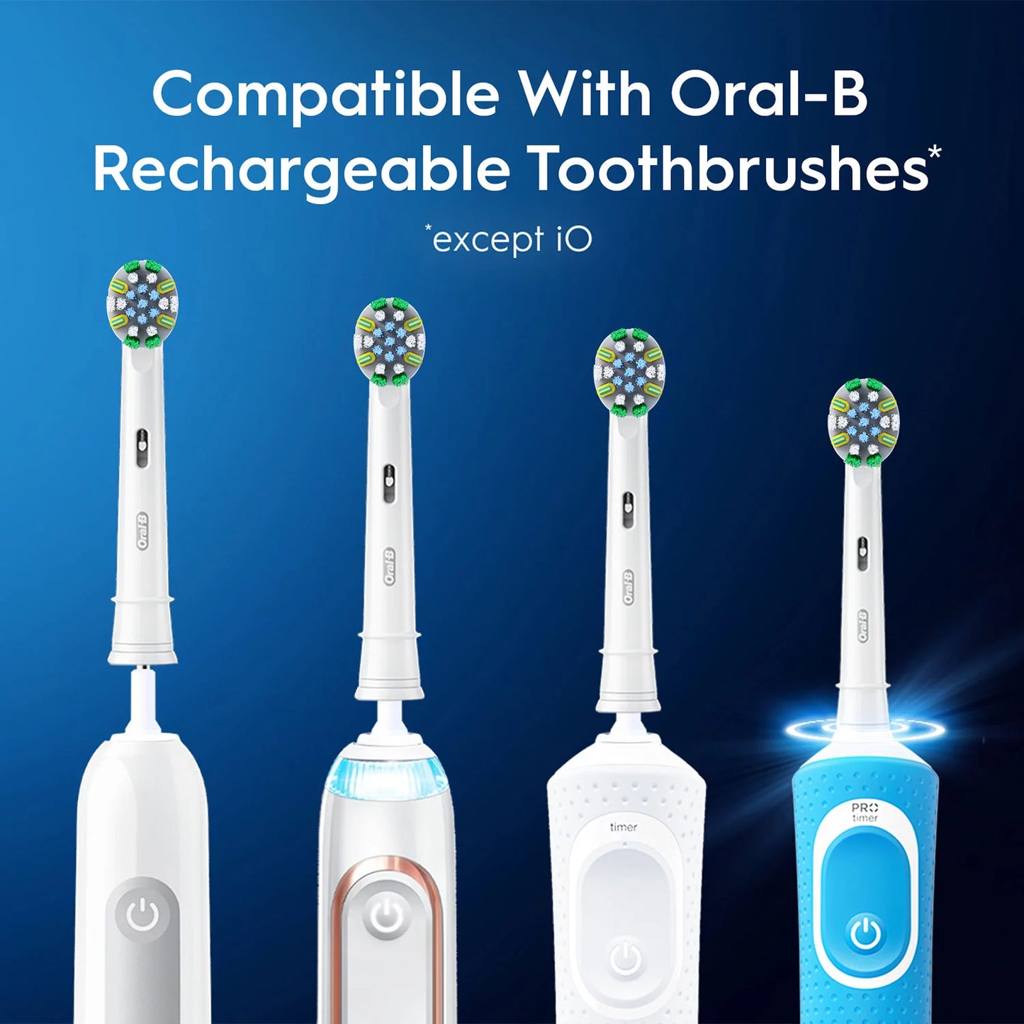 Oral-B FlossAction Electric Toothbrush Replacement Brush Heads (10 ct.)