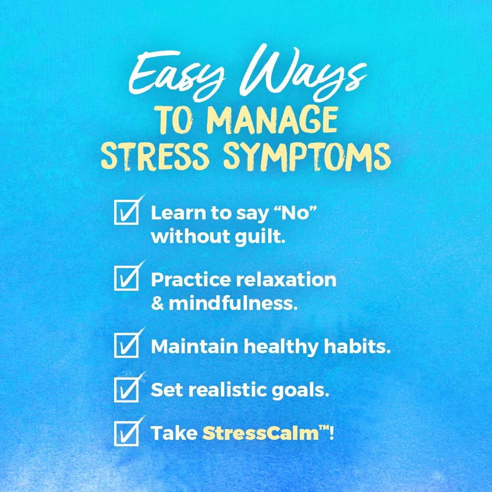 Boiron StressCalm for Relief of Stress, Anxiousness, Nervousness, Irritability, & Fatigue - 60 Count