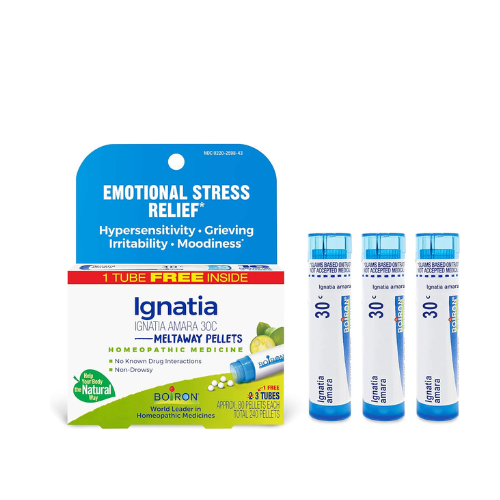 Boiron Ignatia Amara 30C Homeopathic - 80 Count (Pack of 3)
