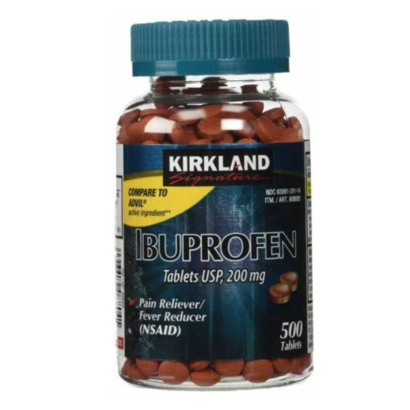 Kirkland Signature Ibuprofen 200 mg 500 Tablets